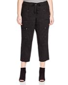 Eileen Fisher Plus Drawstring Cargo Pants