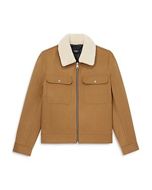 The Kooples Sherpa Collar Jacket