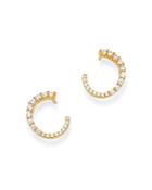 Bloomingdale's Diamond Front-to-back Earrings In 14k Yellow Gold, 0.30 Ct. T.w. - 100% Exclusive