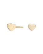 Adina Reyter 14k Yellow Gold Puffy Heart Stud Earrings
