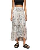 Allsaints Gabi Makutu Maxi Skirt