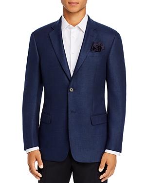 Emporio Armani Blue Stitched Regular Fit Blazer