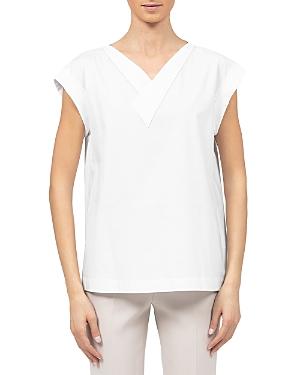 Peserico Asymmetric Neck Top