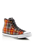Converse Chuck Taylor All Star Woolrich Plaid High Top Sneakers