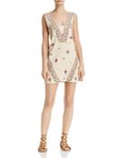 Free People Never Been Embroidered Tie-back Dress