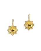 Amrapali Jewels Diamond Star Earrings In 18k Yellow Gold, 0.83 Ct. T.w.