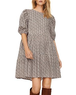 Vero Moda Lykke Organic Cotton Printed Mini Dress