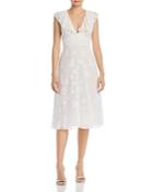 Joie Adella Floral Embroidered Dress