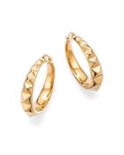 Alberto Amati 14k Yellow Gold Pyramid Hoop Earrings - 100% Exclusive