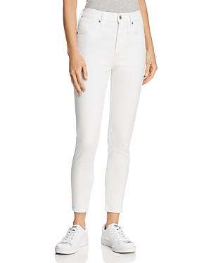 Levi's Mile High Ankle Skinny Jeans In Western White