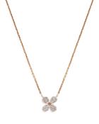 Bloomingdale's Diamond Flower Pendant Necklace In 14k Rose Gold, 0.33 Ct. T.w. - 100% Exclusive