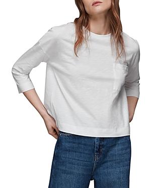 Whistles Organic Cotton Pocket Top