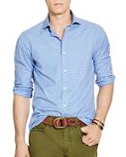 Polo Ralph Lauren Checked Broadcloth Slim Fit Button Down Shirt