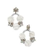 Baublebar Ice Lily Loop Drop Earrings