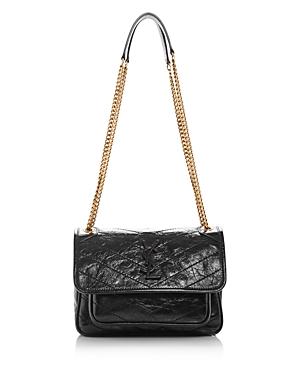 Saint Laurent Niki Baby Quilted Leather Crossbody