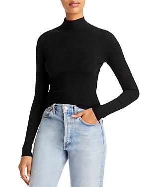 Enza Costa Ribbed Twist Back Top