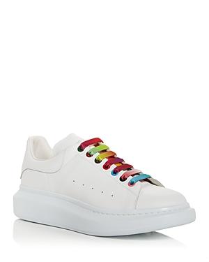 Alexander Mcqueen Men's Oversized Rainbow Lace Sneakers