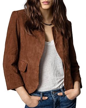 Zadig & Voltaire Verys Suede Blazer