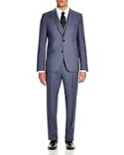 Hugo Micro Houndstooth Awart/wiran/hamen Slim Fit Three-piece Suit
