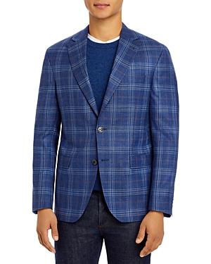Jack Victor Midland Plaid Regular Fit Sport Coat