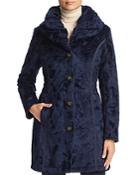 Laundry By Shelli Segal Reversible Faux Shearling & Quilted Coat