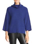 Magaschoni Ribbed Cashmere Turtleneck Sweater