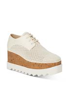 Stella Mccartney Women's Elyse Woven Mesh Platform Sneakers