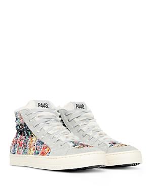 P448 Women's Skate Woven High Top Sneakers