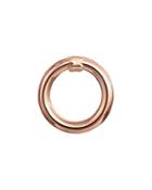 Tous 18k Rose Gold-plated Sterling Silver Small Hold Ring Pendant