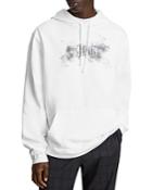 Allsaints Shadow Stamp Cotton Logo Print Relaxed Fit Hoodie