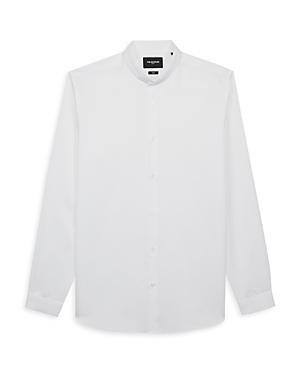 The Kooples Cotton Band Collar Slim Fit Dress Shirt