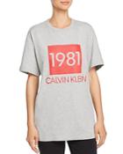 Calvin Klein 1981 Bold Lounge Short-sleeve Crew Neck Tee