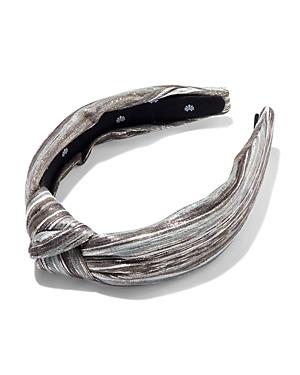 Lele Sadoughi Mixed Metallic Knot Headband