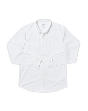 Rhone Commuter Stretch Solid Regular Fit Button Down Shirt