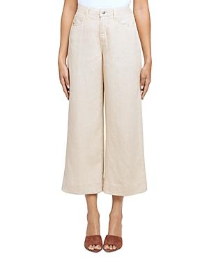 L'agence Danica High Rise Linen Wide Leg Pants