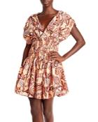 A.l.c. Luna Cotton Smocked Waist Dress