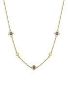Bloomingdale's Amethyst Clover Statement Necklace In 14k Yellow Gold, 16-18 - 100% Exclusive