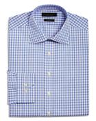 The Men's Store At Bloomingdale's Grid Check Regular Fit Dress Shirt - 100% Exclusive