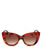Valentino Women's Oversized Cat Eye Sunglasses, 51mm