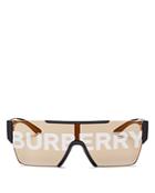 Burberry Men's Runway Mirrored Shield Sunglasses, 135mm