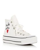 Converse Women's Chuck Taylor All Star Lift High Top Platform Sneakers