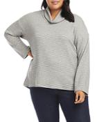 Karen Kane Plus Ribbed Turtleneck Sweater