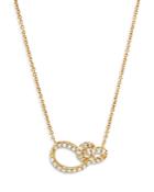 Bloomingdale's Diamond Knot Necklace In 14k Yellow Gold, 0.25 Ct. T.w. - 100% Exclusive