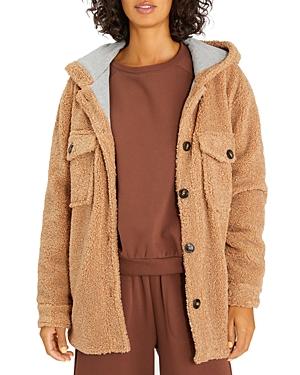 Sanctuary Faux Sherpa Hooded Jacket