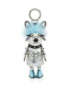Mcm Rabbit Punk Fox Fur Bag Charm