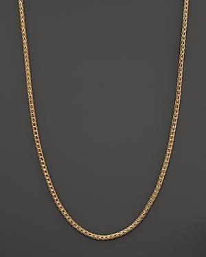 John Hardy Classic Chain 18k Yellow Gold Slim Necklace, 18