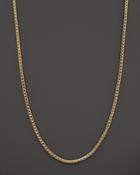 John Hardy Classic Chain 18k Yellow Gold Slim Necklace, 18
