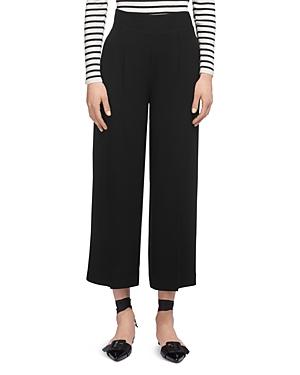 Whistles Cropped Wide Leg Trousers