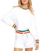 Sol Angeles Rainbow Stripe Sweatshirt