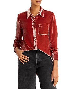 Equipment Bradner Velvet Button Down Shirt